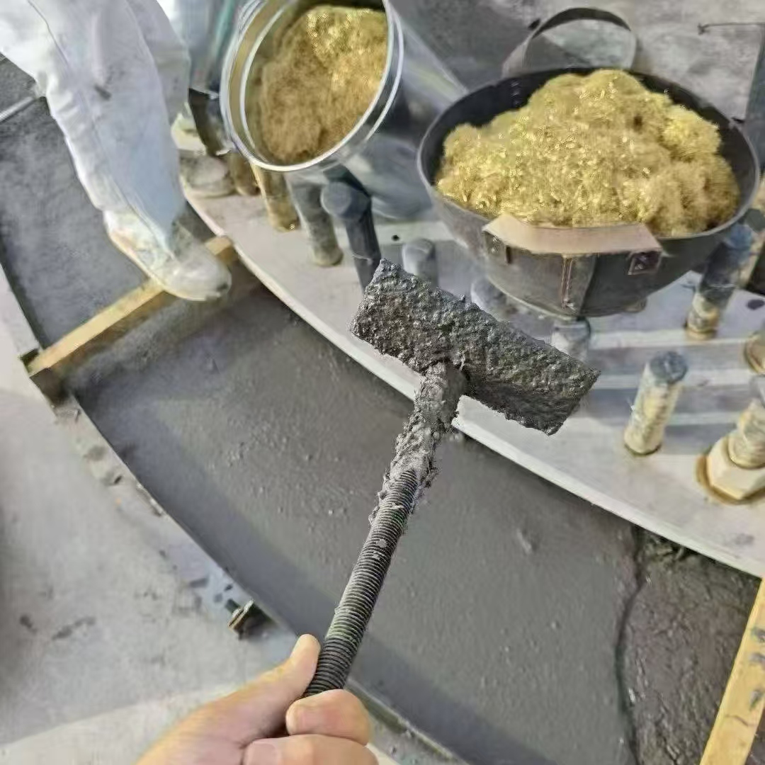 双桥C120钢纤维高强无收灌浆料 轧机压缩机汽轮机发电机锻压设备底座灌浆材料
